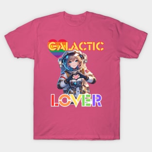 Kawaii, Anime Girl, Galactic Lover  | Catsie Cat T-Shirt